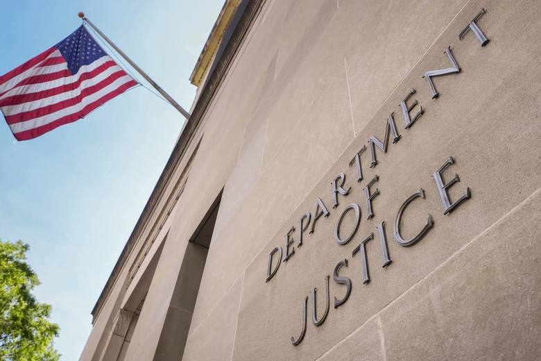 The Department of Justice building in Washington