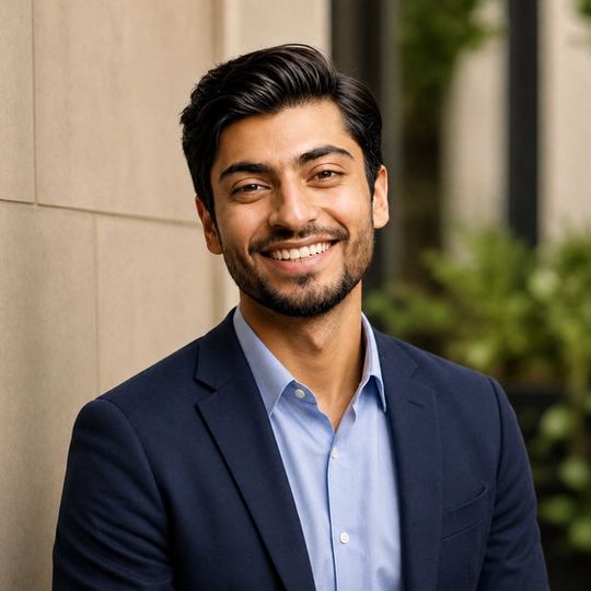 Headshot of Abdul Ahad Qureshi
